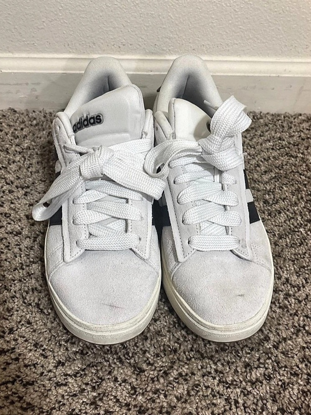 adidas Campus 00s Crystal White Core Black Sneakers